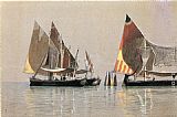 Italian Boats, Venice by William Stanley Haseltine